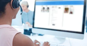 call-center-customer-service-and-computer-with-a-2025-04-05-17-21-14-utc